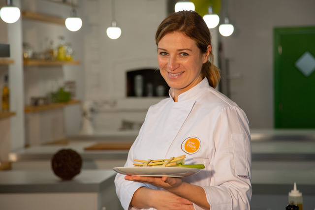 Lo chef Serena D'Alesio